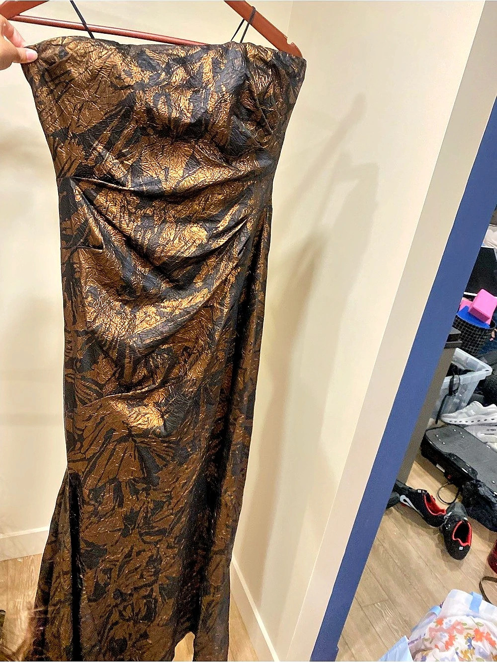 Nicole Miller Floral Maxi Dress